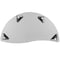 Flash Furniture Half Round 30 W, 60 L, 30.25 H, Chrome, Laminate, Particleboard, Steel, Wood Grain XU-A60-HCIRC-OAK-T-A-GG - alternate 3